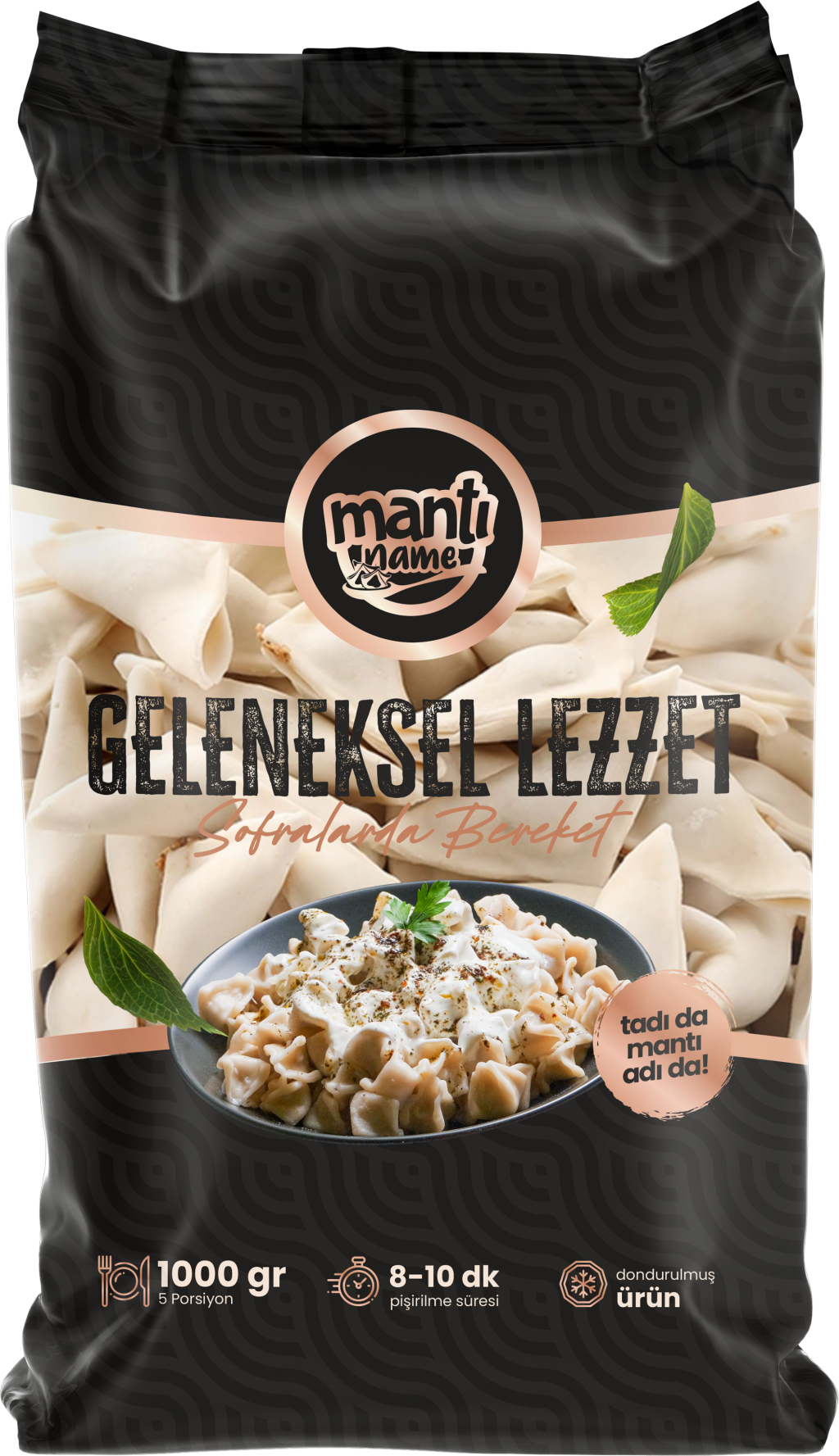 Büyük Üçgen Mantı 1000 Gr.